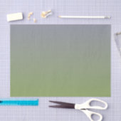Papier Mousseline Couleurs vert et gris (Artisanat)