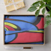 Papier Mousseline Couleurs vives (Cadeau)