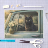 Papier Mousseline Country Cat (Artisanat)