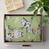 Papier Mousseline Country Cows  (Cadeau)