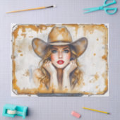 Papier Mousseline Country Girl (Artisanat)