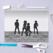 Papier Mousseline Country Western Fun (Artisanat)