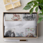 Papier Mousseline Coupes Fussy Assorties À Thème Éphémère Cheval (Cadeau)