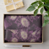 Papier Mousseline Couplage d'art Abstrait violet profond (Cadeau)