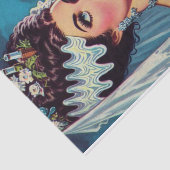 Papier Mousseline Couple déplaisant (Détail)