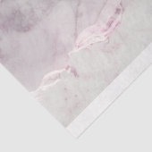 Papier Mousseline Couple en marbre avec découpage X2 en Rose (Détail)