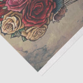 Papier Mousseline Couple hippo victorien dans le dédécoupage d'Attir (Détail)