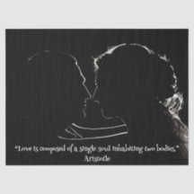 Couple in Love Tissue Paper