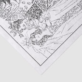 Papier Mousseline couple royal (Détail)