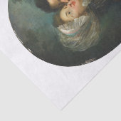 Papier Mousseline Couples accueillant par Jean-Frédéric Schall (Détail)