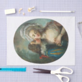 Papier Mousseline Couples accueillant par Jean-Frédéric Schall (Artisanat)