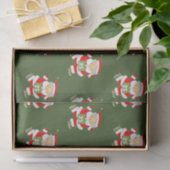 Papier Mousseline Coureur Noël vacances (Cadeau)