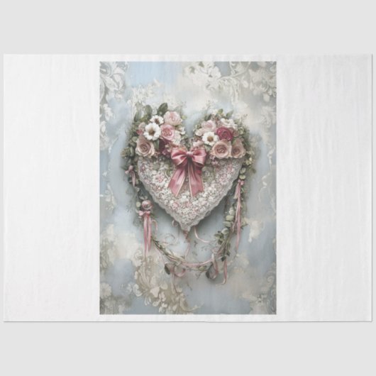 Papier Mousseline couronne cardiaque (Recto)