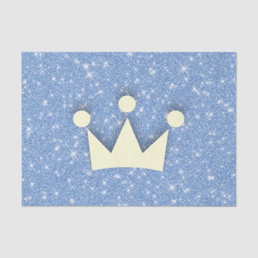 Papier Mousseline Couronne de Bling (Recto)