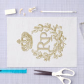 Papier Mousseline Couronne d'or royale médiévale et couronne (Artisanat)