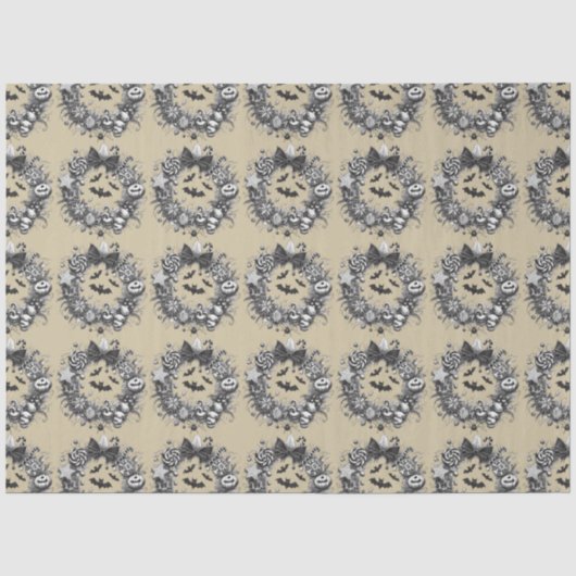 Papier Mousseline Couronne Macabre (Recto)