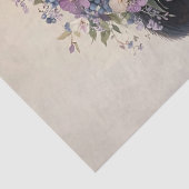 Papier Mousseline Couronne pourpre de vache laitière Découpage (Détail)