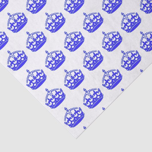 Papier Mousseline Couronne royale (Détail)