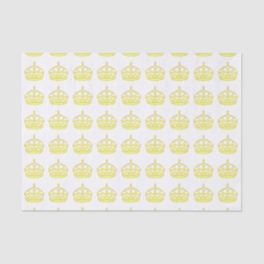 Papier Mousseline Couronne royale (Recto)