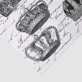 Papier Mousseline Couronnes ! ! (Détail)