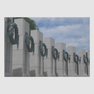 Papier Mousseline Couronnes du Mémorial de la Seconde Guerre mondial