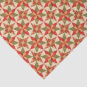 Papier Mousseline Courte étoile de Noël (Détail)