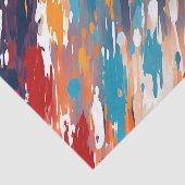 Papier Mousseline Couteau de palette texture (Détail)