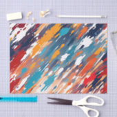 Papier Mousseline Couteau de palette texture (Artisanat)