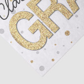 Papier Mousseline Coutume de fête de remise des diplômes de (Détail)