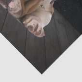 Papier Mousseline Couverture de la surface de courtepointe de chien  (Détail)