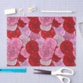 Papier Mousseline Couverture des Roses (Artisanat)