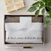 Papier Mousseline Couvertures de journal Charme rustique Chèvre Tour (Cadeau)