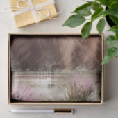 Papier Mousseline Cow Highland Scotland Thistère Aquarelle (Cadeau)