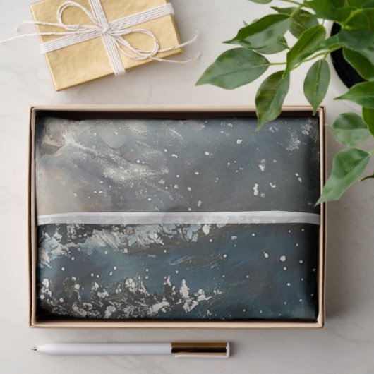 Papier Mousseline Cowboy Père Noël Midnight Ride (Cadeau)