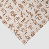 Papier Mousseline Cowboy Western Decoupage (Détail)