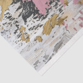 Papier Mousseline Cowgirl Rustic Glam Pink Leopard Découpage (Détail)