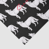 Papier Mousseline Coyote Howling Thunder_Cove (Détail)