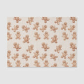 Papier Mousseline Cozy Warm Christmas Gingerbread Cookies (Recto)