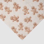 Papier Mousseline Cozy Warm Christmas Gingerbread Cookies (Détail)