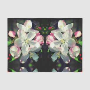 Papier Mousseline Crabapper Flore de printemps Découpage