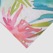 Papier Mousseline Crabes d'aquarelle tropicale colorés (Détail)