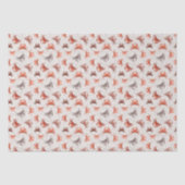 Papier Mousseline Crabes - Motif aquarelle (Recto)