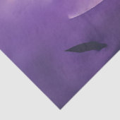 Papier Mousseline Crâne corbeau (Détail)