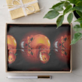 Papier Mousseline Crâne d'Halloween et Citrouille (Cadeau)