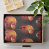 Papier Mousseline Crâne d'Halloween et Citrouille (Cadeau)