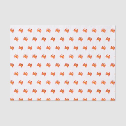 Papier Mousseline Crâne rouge chaud orange simple propre frais (Recto)