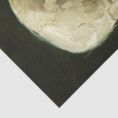 Papier Mousseline Crâne Van Gogh Avec Une Cigarette Brûlante Découpa (Détail)