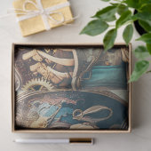 Papier Mousseline Crâne victorien (Cadeau)