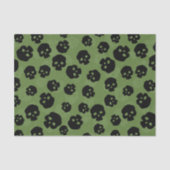 Papier Mousseline Crânes (Recto)