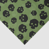 Papier Mousseline Crânes (Détail)